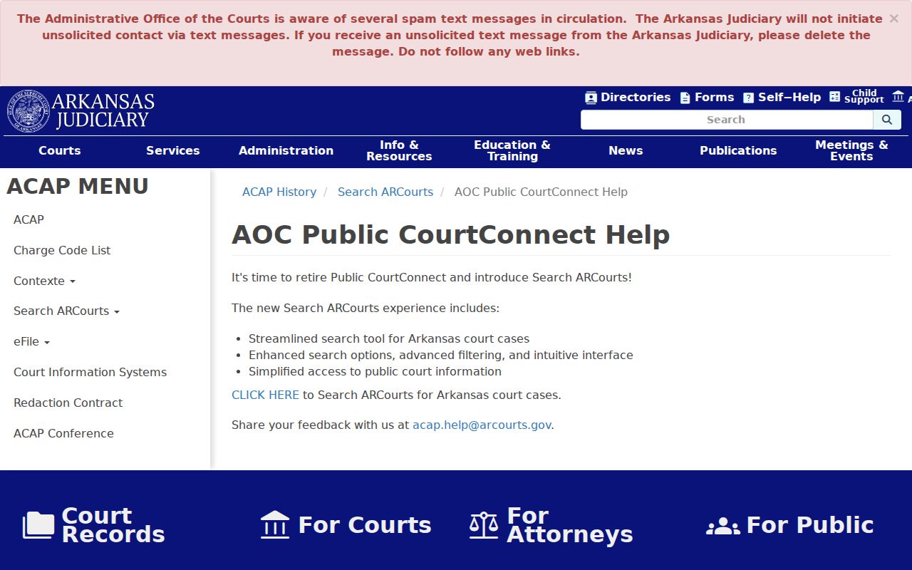 Logan County docket search CourtConnect retirement notice